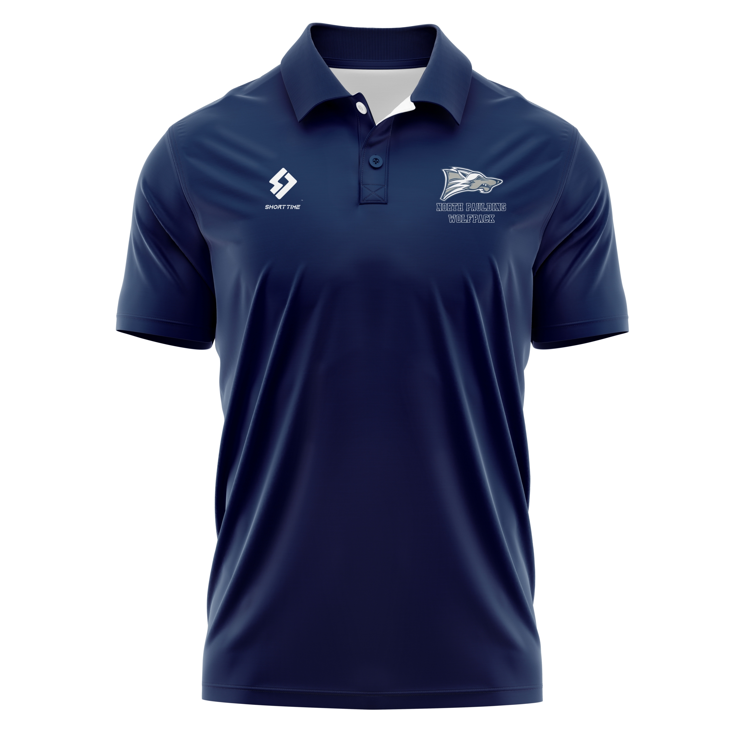 NP Wolfpack Polo Shirt Navy