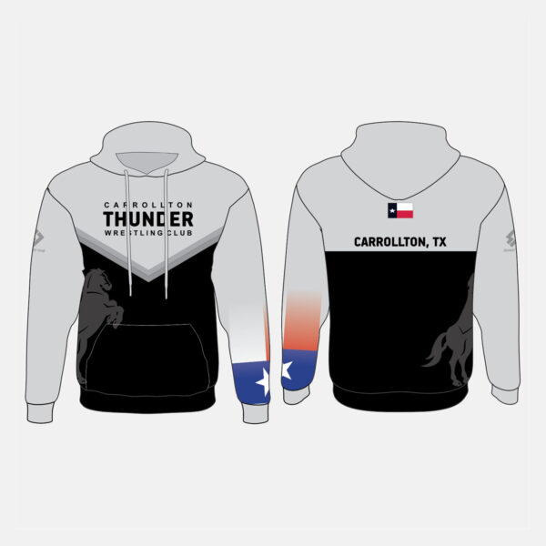 Hoodie Black & Grey
