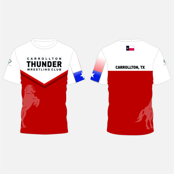 T-shirt Red & White