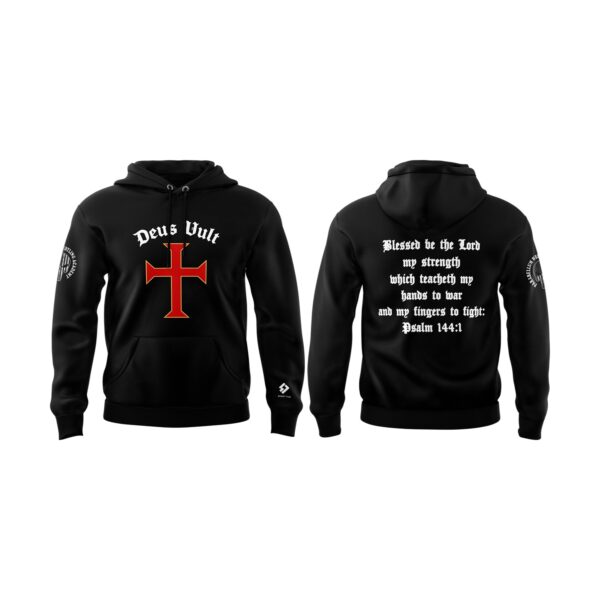Deus Black Hoodie